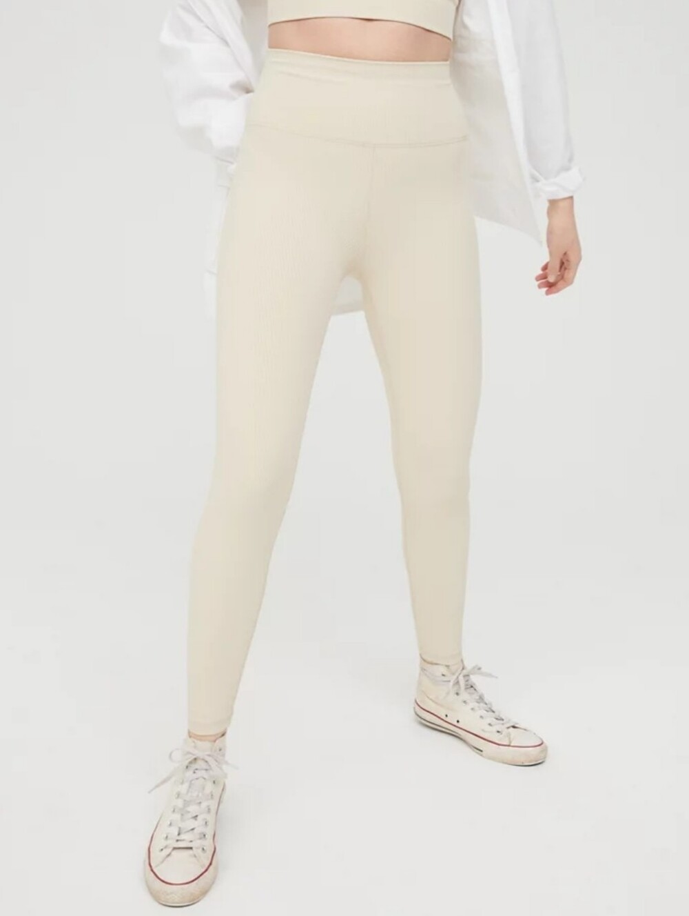 Offline By Aerie | Seamless 7/8 High Waisted Leggings